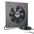 Speed Control Cooling Fan with Thermostat 120mm High CFM Ventilation Auto Temperature Control 0–60°C