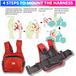 Children Motorcycle Safety Strap – Adjustable Harness for 2-12 Years