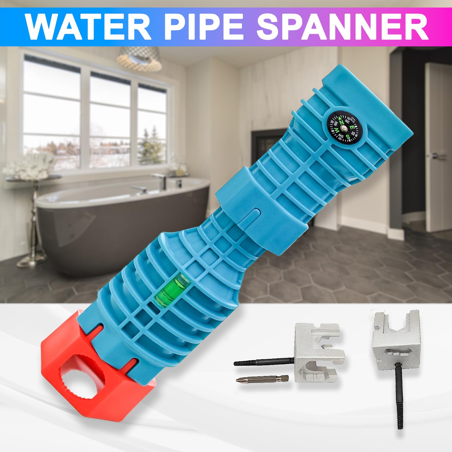 24 In 1 Wrench, Multi-Functional Plumbing Faucet -Under Sink Confined Area Installation Tool amiciKart c0tmiz-hs.myshopify.com