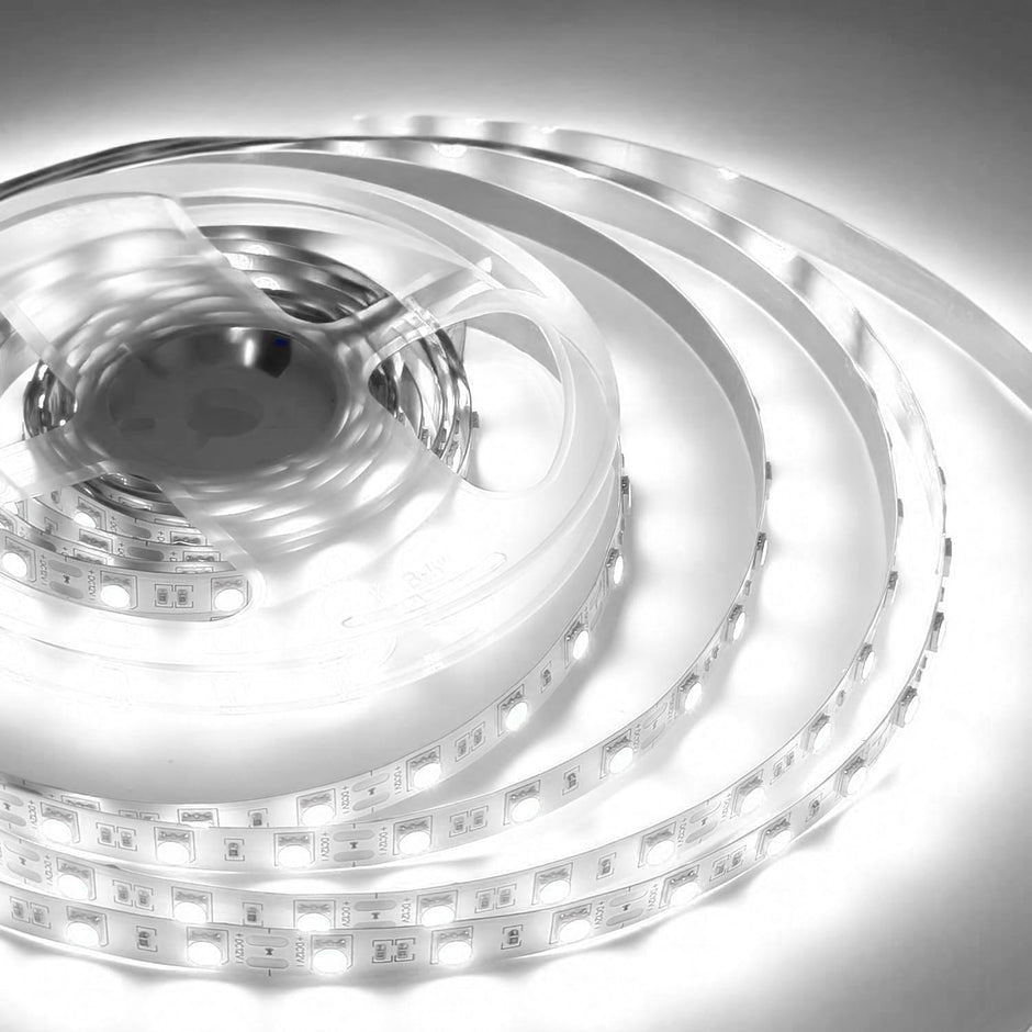 5M LED Strip Light Flexible Decorative String Lights For Home Decor Or Festivals With 12V Power Adapter (60 LEDs/M) amiciKart c0tmiz-hs.myshopify.com