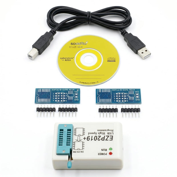EZP2019+ High-Speed USB SPI Programmer for EEPROM/BIOS Flash Chip Programming