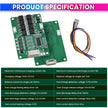 12V 4S 20A LiFePO4 BMS with Balance Overcharge, Over-Discharge, Short-Circuit & Overcurrent Protection