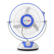 12-Inch Rechargeable Table Fan – Portable 3-Speed AC/DC Fan with 12-Hour Battery Backup amiciKart