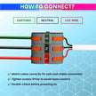 Secure Connect Plug Top with Color Coded Wire Connector (16Amp, 230 VAC)