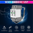 DC SPD Surge Protective Device 20KA 40KA Voltage Protector for Solar PV Systems