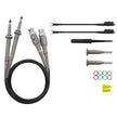 P6100 100MHz Oscilloscope Probe Kit with 1X/10X Switchable Attenuation Oscilloscope High Precision Test Leads amiciKart