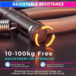 Adjustable Hand-Grip Exerciser with Digital LCD Counter, 4mm Carbon Steel Spring