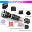 21LED UV Flashlight, 395~400nm Ultra-Violet Metal Torch Black Light amiciKart c0tmiz-hs.myshopify.com