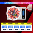 Digital Food Nutrition Measurement Scale (5g~15kg), 1g Precision, AiFresh Mobile App