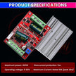 amiciSmart DC 6-60V 400W BLDC Three-Phase Brushless Motor Controller with PWM and Hall Sensor Support