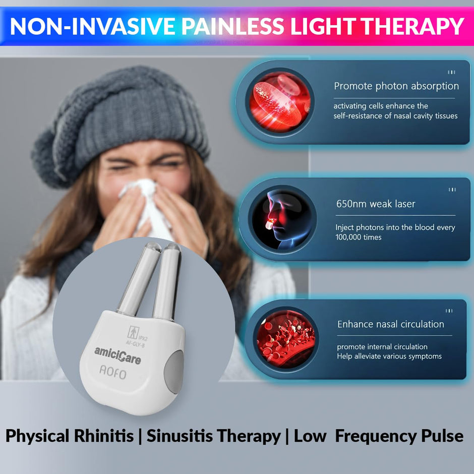 Wireless Light Nose Rhinitis Sinusitis Cure Therapy - Painless Relief for Sinus & Rhinitis amiciKart c0tmiz-hs.myshopify.com