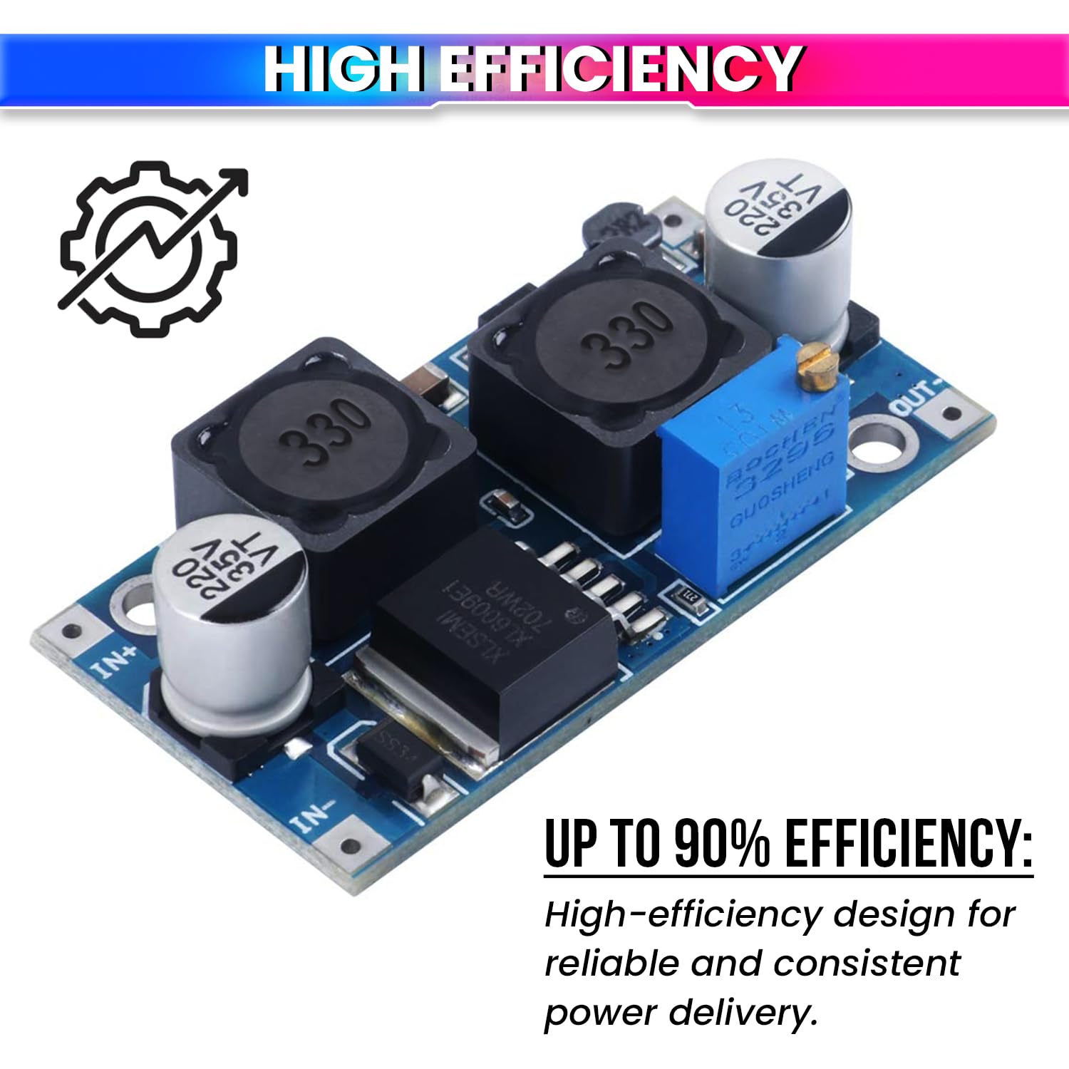 XL6019 DC-DC Buck Boost Converter |5-32V to 1.3-35V Step-Up/Down Power Supply amiciKart c0tmiz-hs.myshopify.com