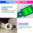 Water Quality Tester, 3 in 1 TDS Temperature & PH Meter for Drinking Water Monitoring