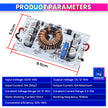 600W DC-DC Boost Converter, 10-60V to 12-60V Adjustable