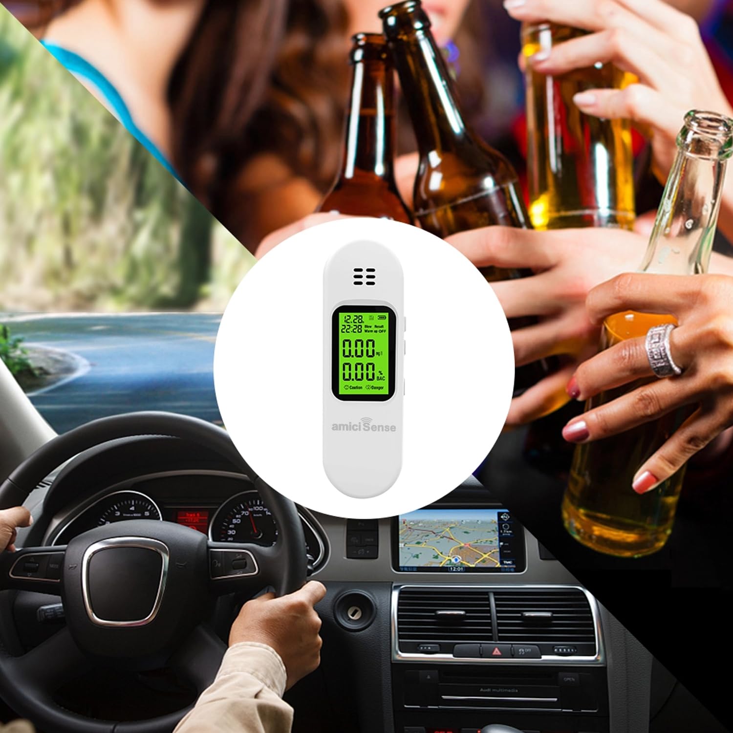 Handheld Alcohol Tester with Advanced Sensor & Data Download, USB Rechargeable amiciKart c0tmiz-hs.myshopify.com
