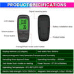 Electromagnetic Radiation Tester EMF Meter with LCD Display & Alarm with Dual Measure Electric and Magnetic Field