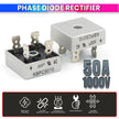 Single-Phase Bridge Rectifier, Aluminum Case Converter for Welding, Solar & Industrial Use