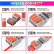 Fast Wire Clip Connectors– Quick Disconnect, No Twisting or Extra Wiring Needed