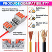 Fast Wire Clip Connectors– Quick Disconnect, No Twisting or Extra Wiring Needed