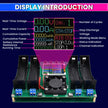 4-Slot Battery Capacity Tester for 18650 Battery Type, Digital Battery Power Detector Module