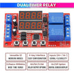 5V 10A Adjustable Time Delay Relay Module – 32 Modes Dual LED Timer Switch, Digital Display amiciKart c0tmiz-hs.myshopify.com