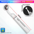 Dental Inspection Mirror with LED Light - Anti-Fog Oral Mirror for Teeth Inspection