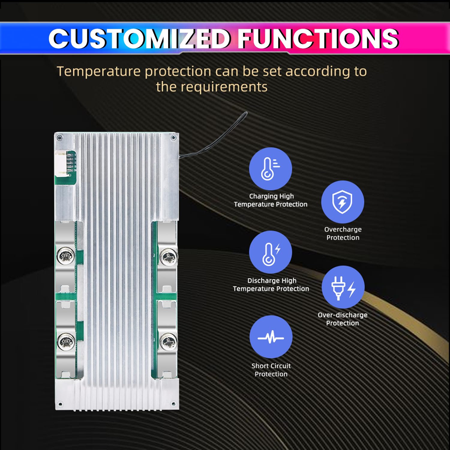 High Current Car Starter Battery Management  with Overcharge, Overdischarge, and Thermal Protection amiciKart c0tmiz-hs.myshopify.com
