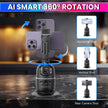 360° AI Face Tracking Phone Mount with Gesture Control – USB-C Rechargeable amiciKart