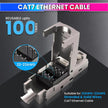 RJ45 CAT7 Reusable Ethernet Termination Plug Compatible with 22-23AWG, 6.0–8.0mm OD Tool-Free Design amiciKart