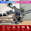 Multifunction Wire Cutter & Stripper with Safety Lock – Crimpin , Cutting Tool  Electrical Wires