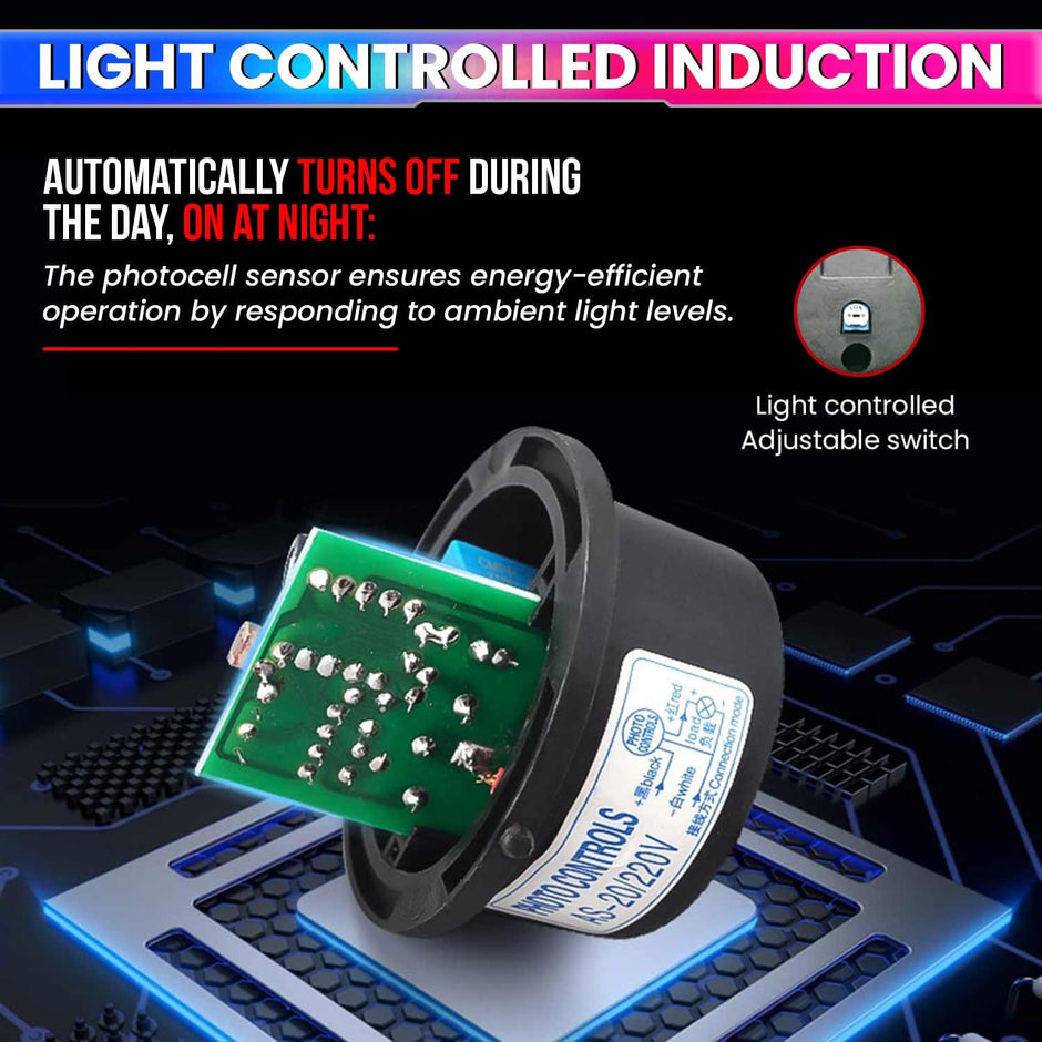 220VAC 10A Automatic On/Off | Photocell Sensor for Light Control | Street Light