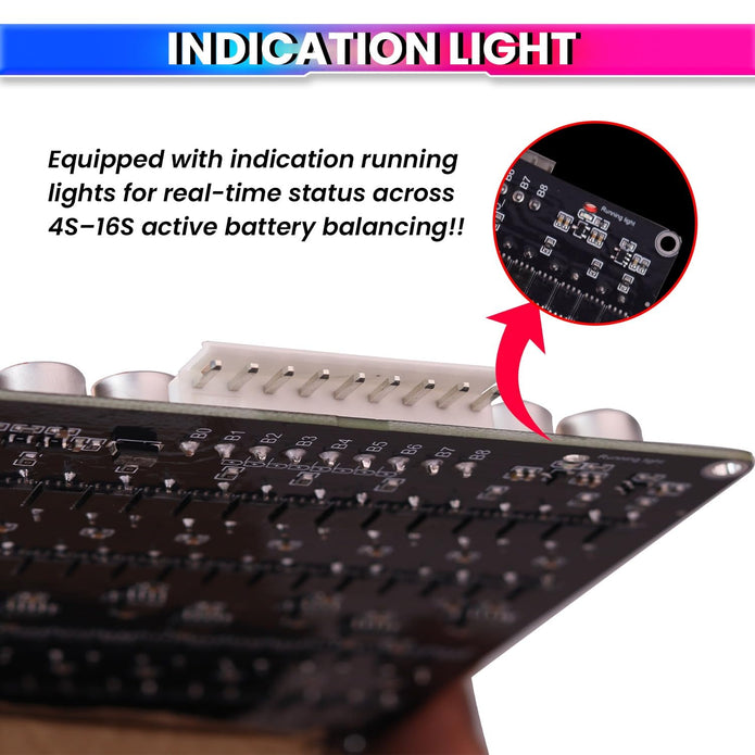 Active Balancer | Equalization Capacitor Board for Batteries | Energy Equalizer, Undervoltage Protection