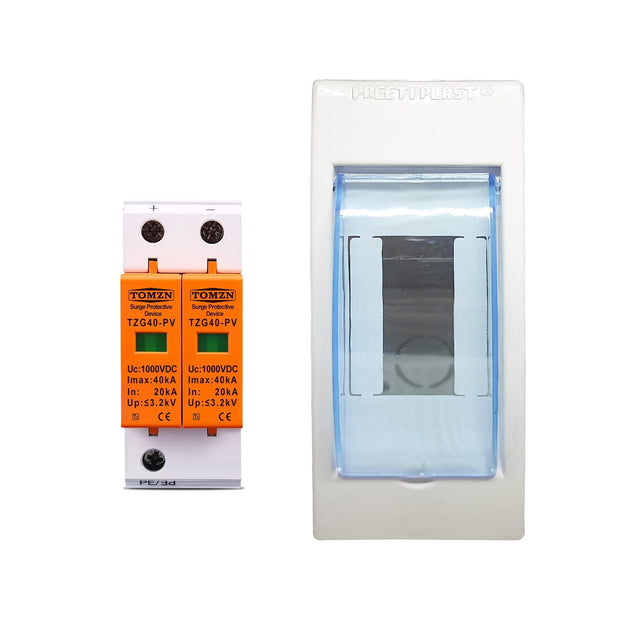 DC Surge Protector,  SPD Lightning Protection Device for Solar Application amiciKart c0tmiz-hs.myshopify.com