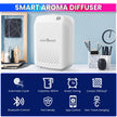 Bluetooth Aroma Diffuser, Waterless Essential Oil Diffuser with Cold Air Diffusion Technology | 400ml Capacity | Programmable Timer amiciKart