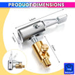 Universal Air Pump Nozzle for Inflator, Clip Valve for Inflation and Deflation| No Leakage Replacement