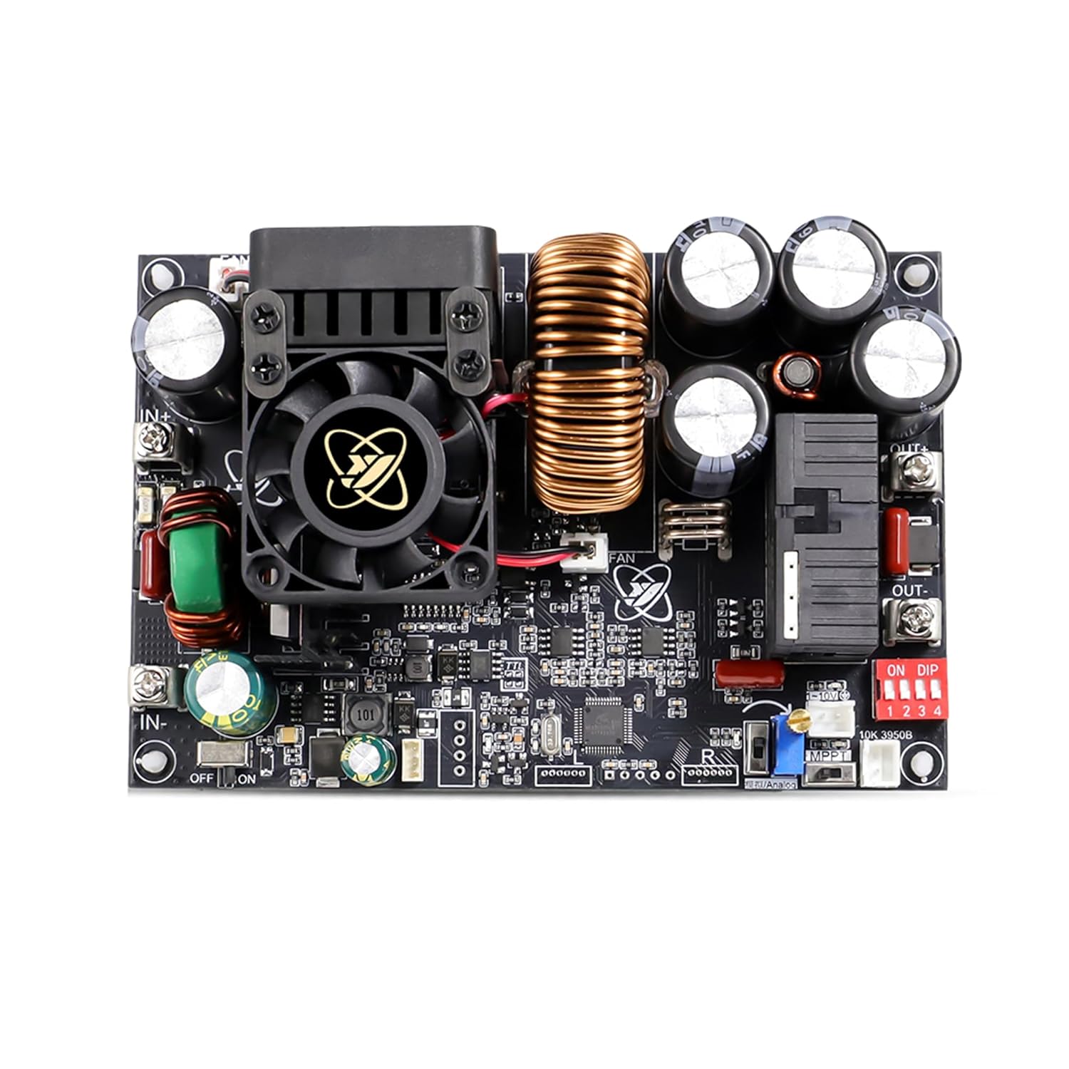 XY12550S CNC DC Adjustable Step-Down Power Supply Module 6250W 125V 50A with 0.01V/0.01A Precision Control,