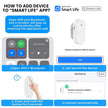 24G mmWave Human Presence Sensor WiFi Radar Detector for Smart Home | App Control