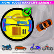 Tubeless Tyre Puncture Repair Kit with Rubberized Anti-Slip Hand Tools amiciKart c0tmiz-hs.myshopify.com
