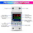 Digital Energy Meter Over/Under Voltage & Overload Protection Device with Auto Reconnect and LCD Display 63A 230V amiciKart c0tmiz-hs.myshopify.com