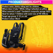 Baby Harness for Bike, Adjustable Safety Belt with Back Support (1–6 Years)