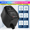 75W Water Powerful Booster Pump, 24VDC Automatic On/Off Switch (850LPH/20m)