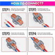 Fast Wire Clip Connector, 2-to-2 Fixed Terminal Blocks Pack of 5 – Tool-Free Electrical Wiring amiciKart c0tmiz-hs.myshopify.com