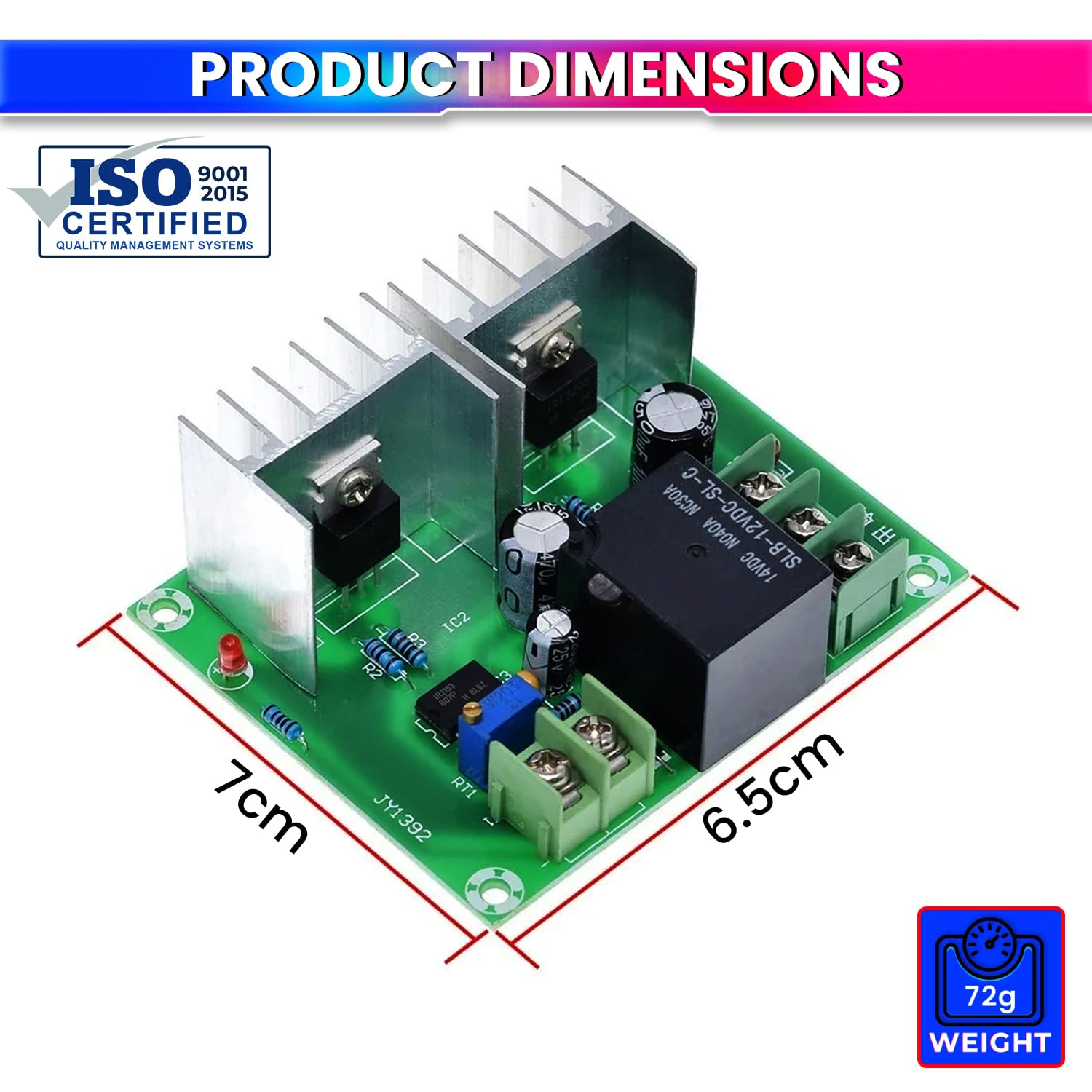 300W Inverter Driver Board | 12V DC to 220V AC Low Frequency Power Converter Module