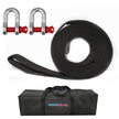 Heavy-Duty Tow Strap 4m Length, High-Strength Nylon Recovery Strap with Reinforced Loops amiciKart c0tmiz-hs.myshopify.com