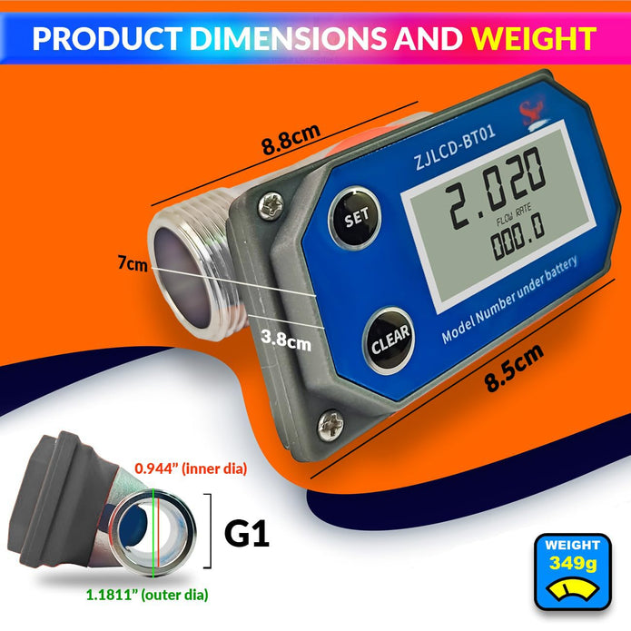 Flow Sensor with Reducer