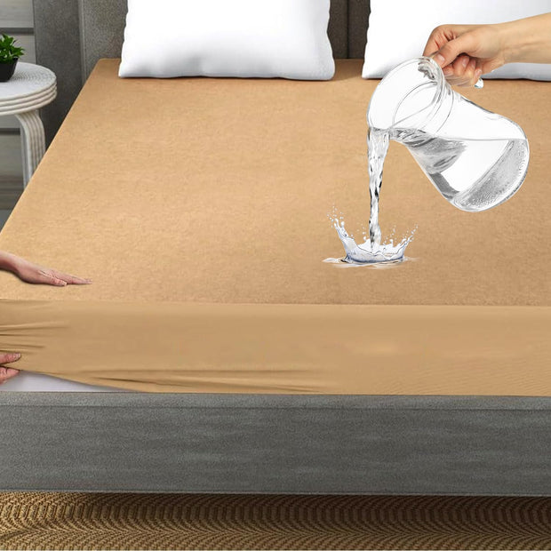 100% Waterproof Terry Cloth Mattress Protector amiciKart