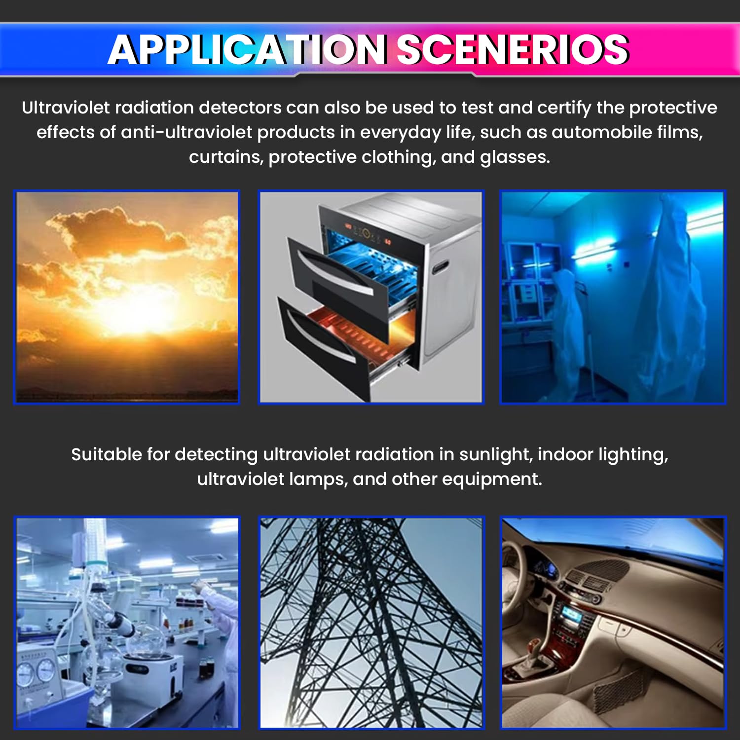 UV Radiation Detector – 350–380nm Range, Ultraviolet Light Tester for Safe Radiation Monitoring amiciKart c0tmiz-hs.myshopify.com