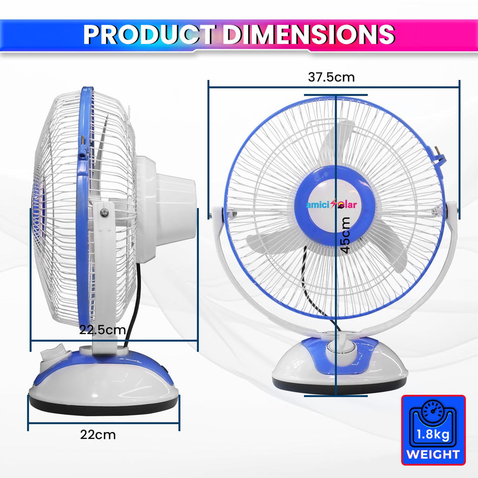 12-Inch Rechargeable Table Fan – Portable 3-Speed AC/DC Fan with 12-Hour Battery Backup amiciKart c0tmiz-hs.myshopify.com