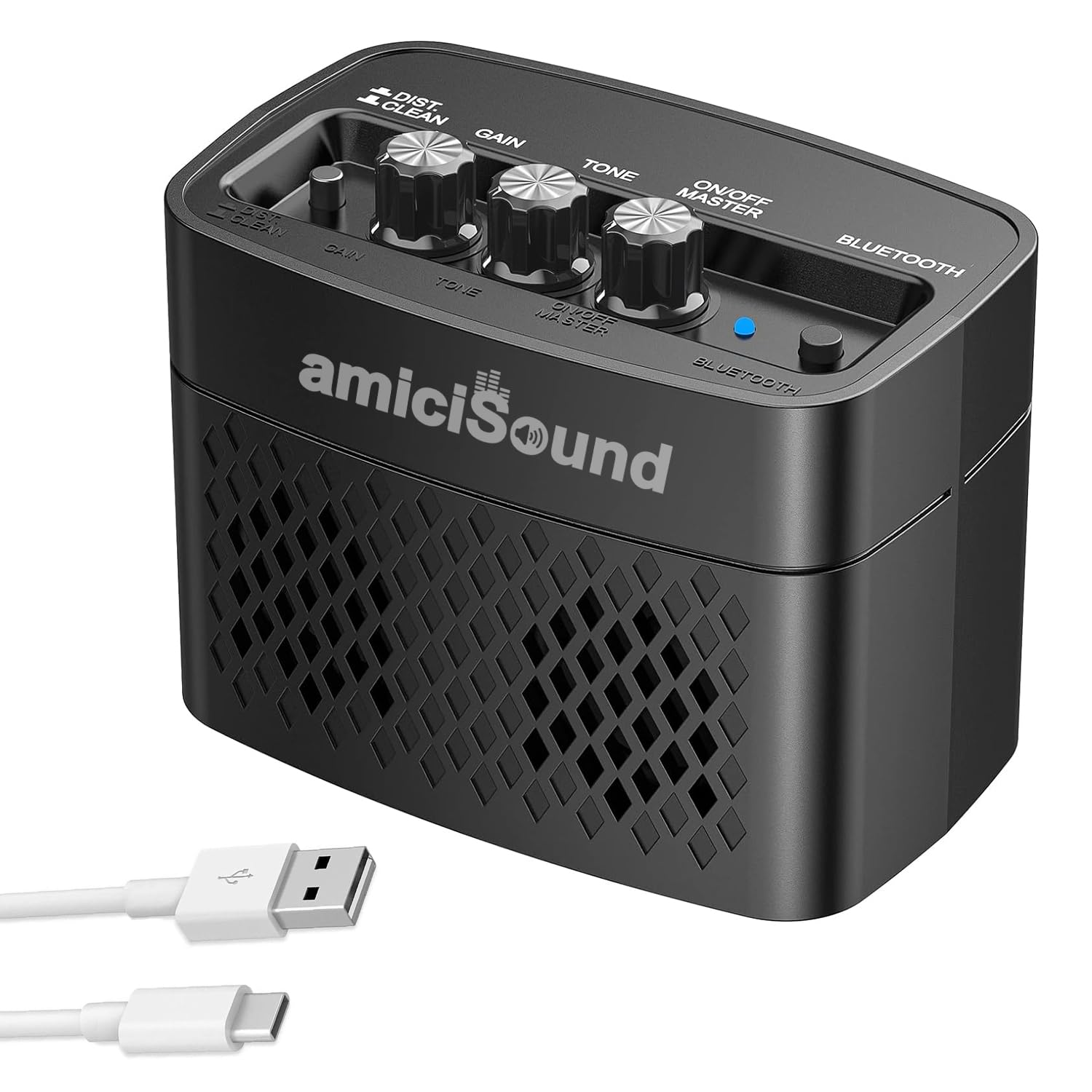 Mini Portable 5W Guitar Amplifier Speaker with USB Cable to Recharge amiciKart c0tmiz-hs.myshopify.com
