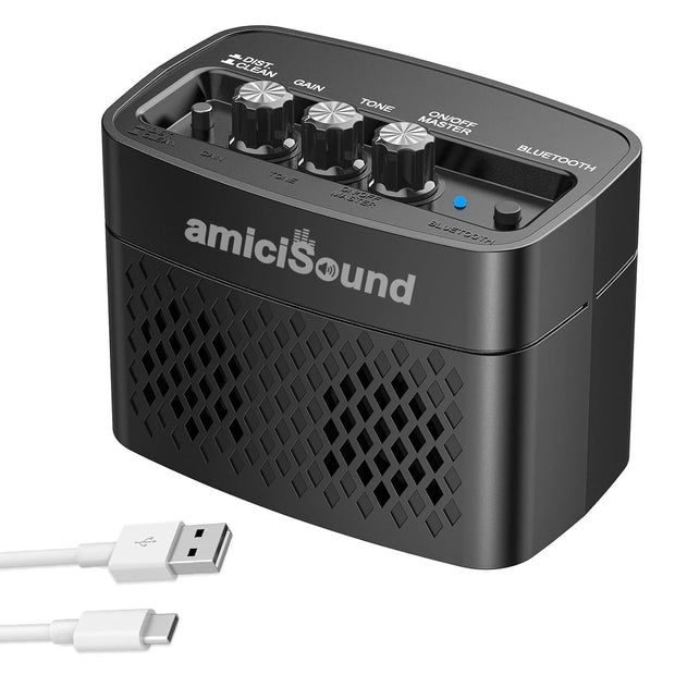 Mini Portable 5W Guitar Amplifier Speaker with USB Cable to Recharge amiciKart c0tmiz-hs.myshopify.com